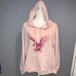 Light Pink American Eagle Hoodie